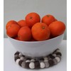 Maharanis Fairtrade Felt Coaster Pot Coaster Pebble Natural Light 22