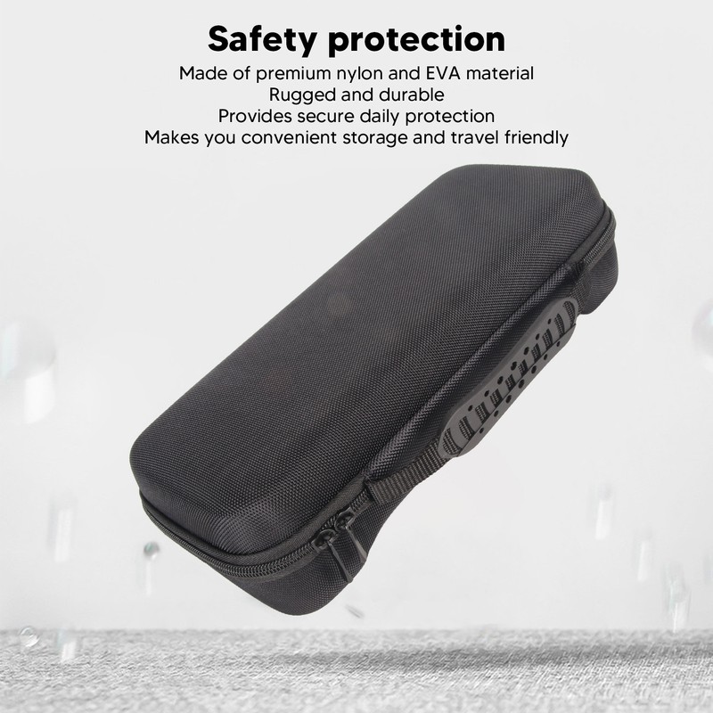 Game Console Carrying Case Nylon EVA Shockproof Waterproof Hard Shell