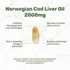 Wild Caught Cod Liver Oil 2,000mg Per Serving, 240 Softgels