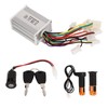Electric Bike Speed Controller Brushed 24V 250W Aluminum Alloy Electric