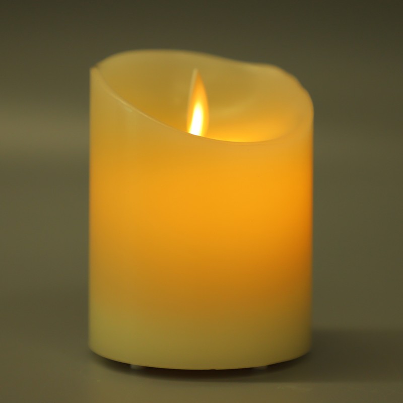 Electronic Candle Lights Rechargeable Flameless Tea Lights LED Candles with