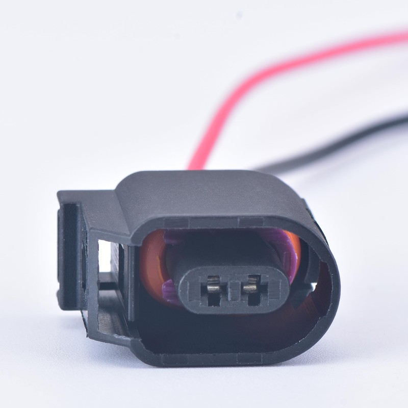 DECKBU 2 Pin ABS Speed Sensor Harness Plug Connector for