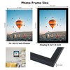 JCJMY 10x12 Black Picture Frame Set of 6, Horizontal and