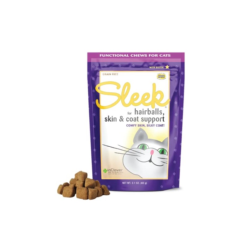 In Clover Sleek Daily Skin, Coat, and Hairballs Support Soft