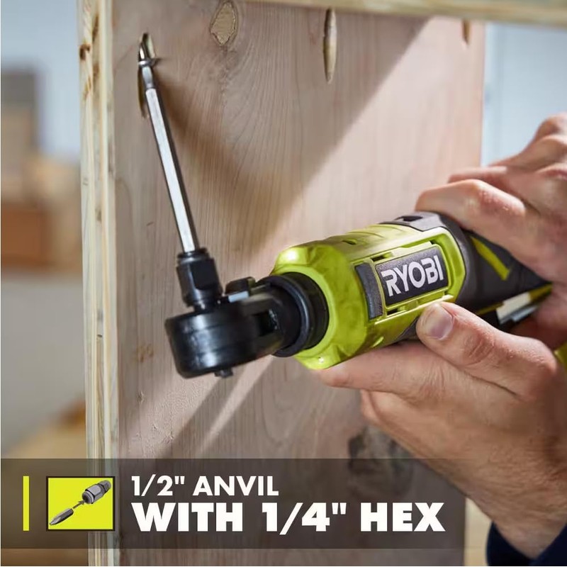 RYOBI ONE+ 18V Cordless Multi Size Ratchet (Tool Only) PCL280B