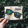 GLOBLELAND Cutting Dies with Sunglasses Landscape for DIY Scrapbooking Metal