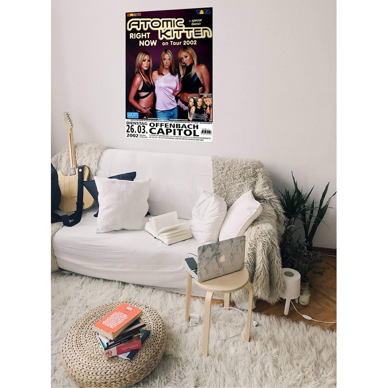 Atomic Kitten - Right Now, Frankfurt 2002 » Concert Poster