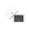 Lacoste Men's Fitzgerald Credit Card Holder, Brown/Brown, One Size