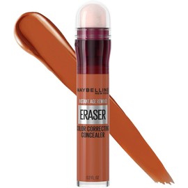 Maybelline Instant Age Rewind Corrector Facial 3 en 1 Anti-Ojeras, Neutraliza Manchas Oscuras y Decoloración, Corrector Base Contour e Iluminador, Hidrata 12 Horas, Tono Orange 159, 6 ml