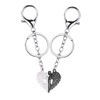 AMOR SPES 2PCS Couple Angel Keychain Set Valentines Gifts for