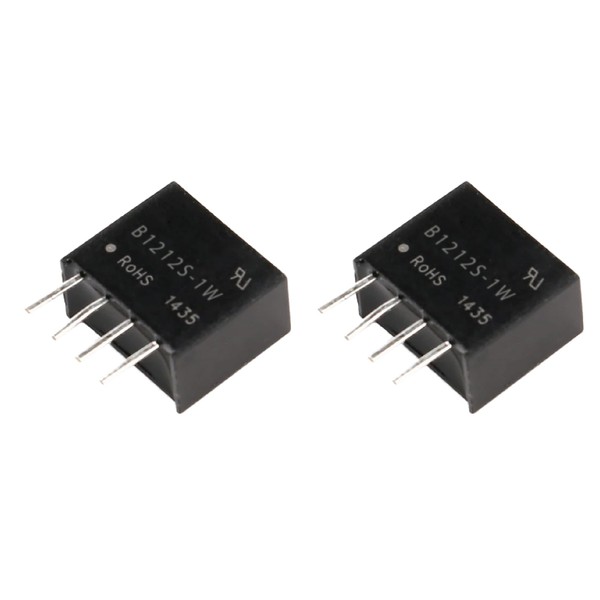 B1212S-1W Insulated DC-DC Converter 12V to 12V 83mA 1W SIP