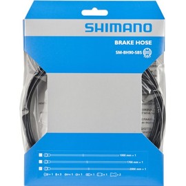 Shimano brake line resin 2000 mm black(12) Can be shortened, straight connection, brake line SM-BH90-SBS Item No. I-SMBH90SBSL200