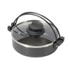 Bestco NQ-0061 IH Sukiyaki Pot with Glass Lid, 6.3 inches