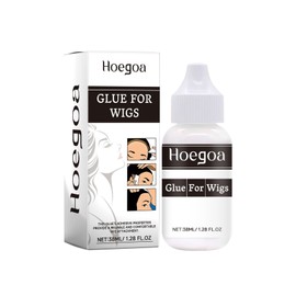 Hoegoa Sweat Proof Strong Lace Wig Glue Ultra Hold Glue Lace Wig Adhesive Men/women