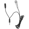 Abaodam 3pcs Wired Mini Microphone for Cellphone Singing Phone Microphone