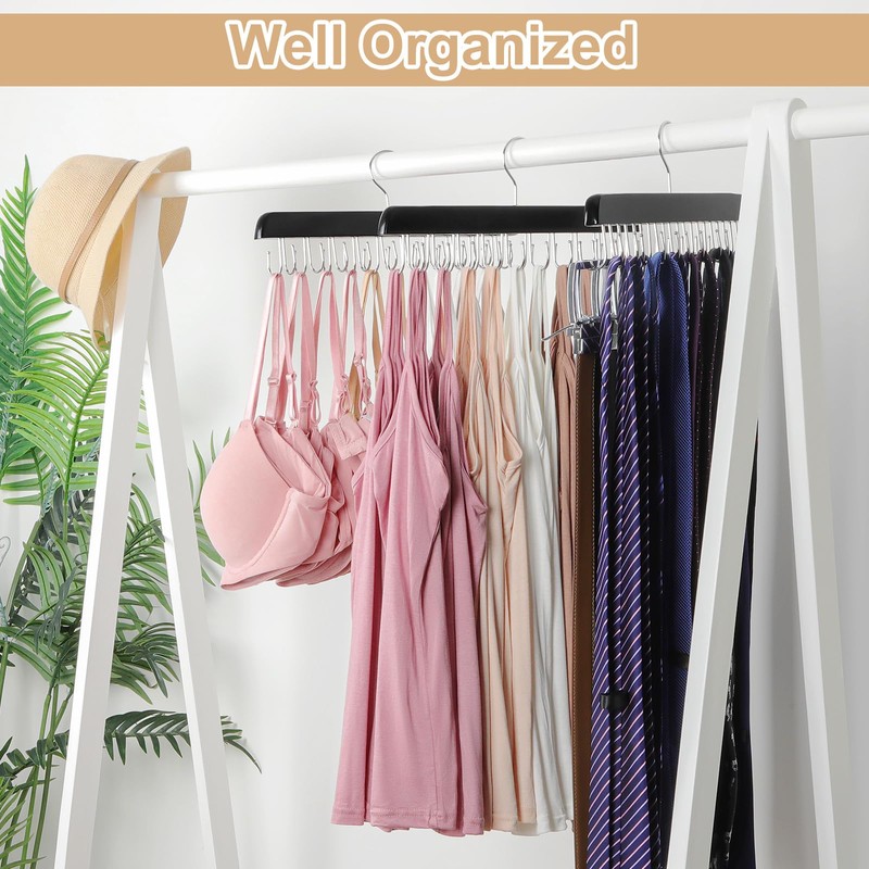 TOPIA HANGER Bra Hanger for Closet, 2 Pack Tank Top