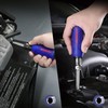 WORKPRO Multi Screwdriver Set 2 Pieces, 6-in-1 Convertible Screwdriver and
