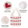 Ausing Crochet Tote Bag Beach Bag Shoulder Bag Women's Hollow