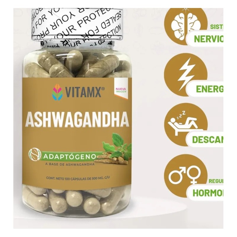 Vitamx Suplemento 300 Capsulas Relajante Y Antiestres