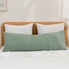 BESTOUCH 100% Washed Cotton Pillowcase for Hair and Skin Linen