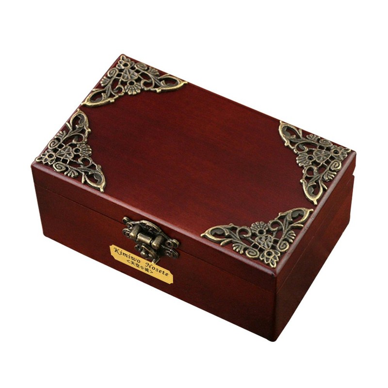 YouTang(TM) Retro Wooden 18-Note Wind-up Musical Box,Musical Toys,Tune:Lilium from Elfen