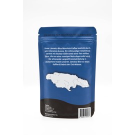 Kopi King Jamaica Blue Mountain | Variety Pure 100% Arabica Coffee from Jamaica | Rarity Coffee | Direct Trade | Made in Germany (100 g, Whole Bean)