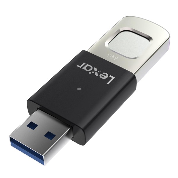 Lexar JumpDrive Fingerprint F35 PRO 256GB USB 3.0 Flash Drive,