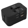 Multifunctional Power Converter with USB Ports Universal Adapter Socket