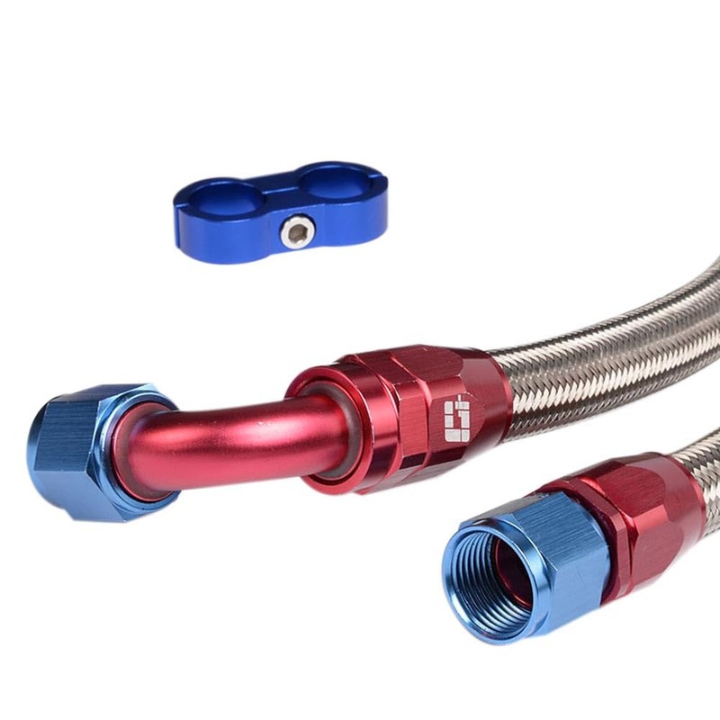 G-PLUS Engine Transmission Oil Cooler Kit Universal Aluminum Oil cooler