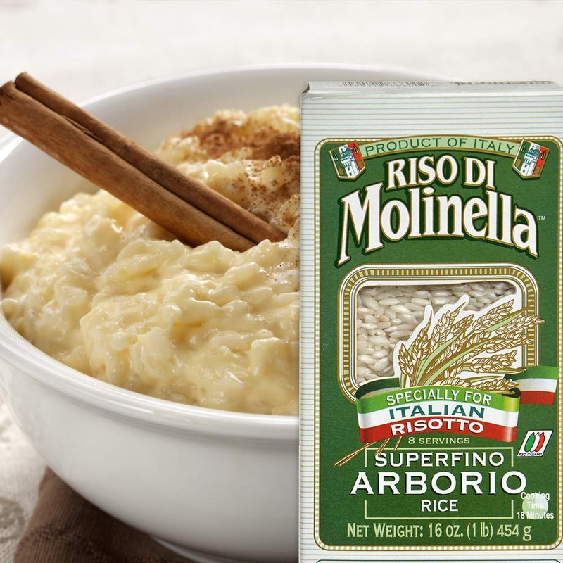 Molinella Italian Arborio Rice, 1-Pound Boxes (Pack of 6) (Тwo