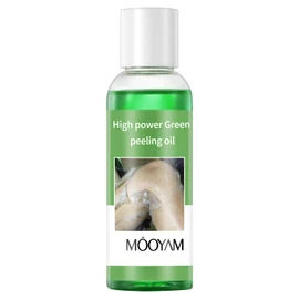 Exfoliating Green Peeling Oil for Extra Strength Exfoliation, Exfoliating Peeling Solution for Body and Face Skin Peeling Chemical Peel At Home