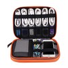 Acoki Portable Electronic Accessories Travel case, Cable Organizer Bag Gadget