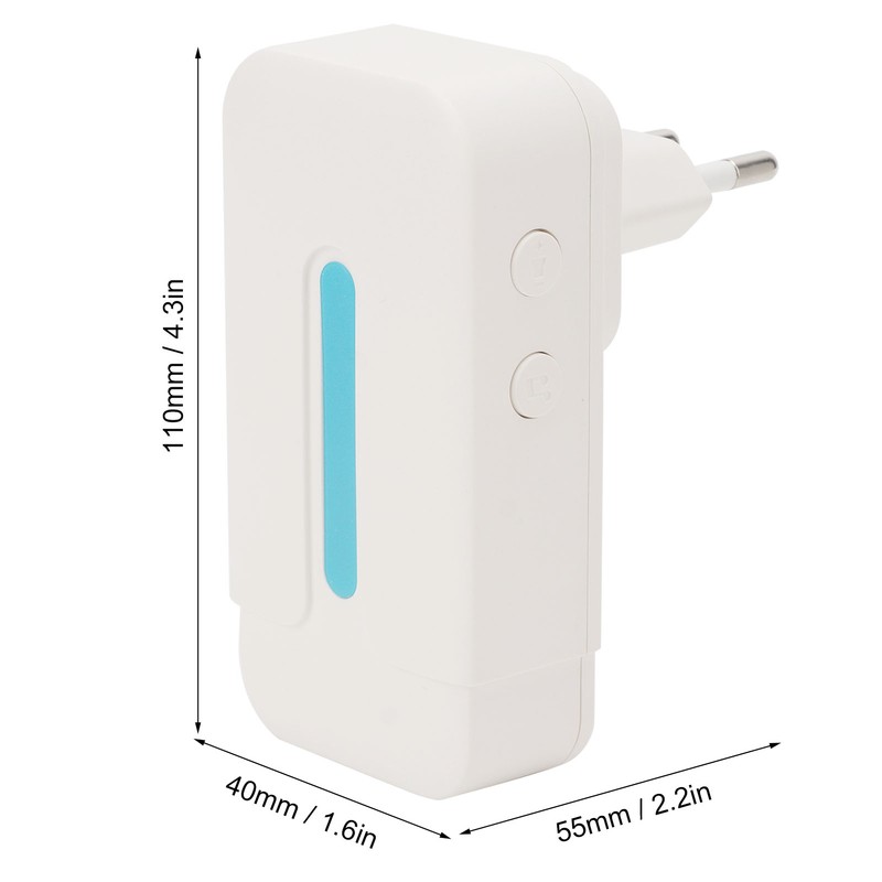 Wireless Door Bell Waterproof Self Powered Doorbell Kit with 35