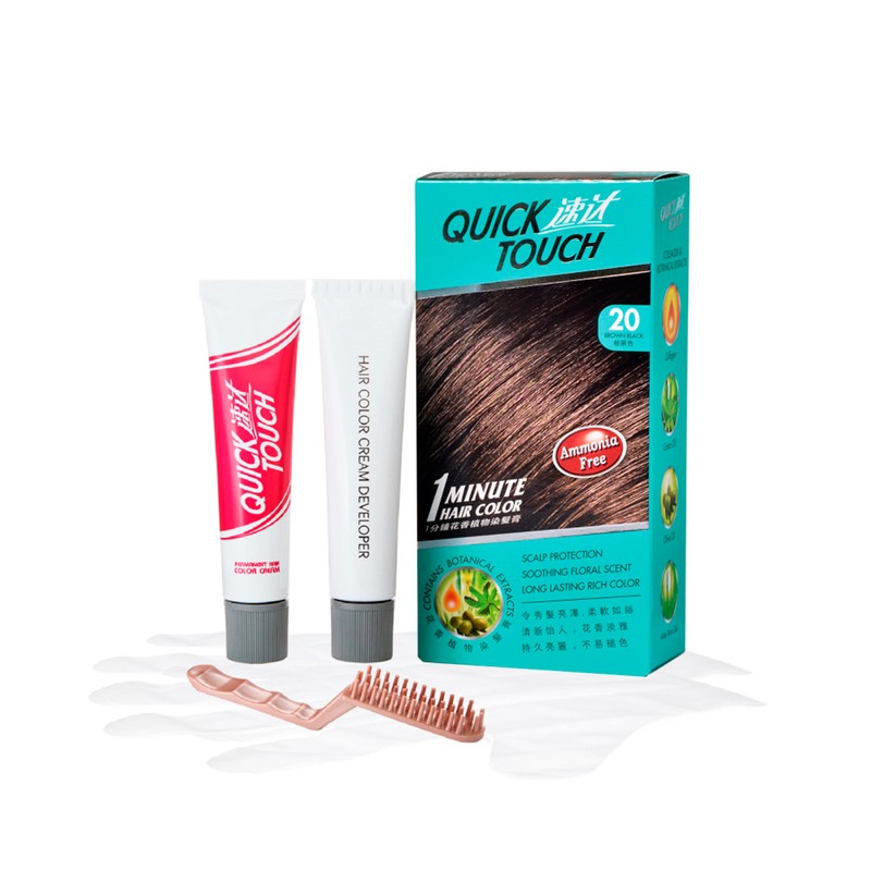 Others QUICK TOUCH Permanent Hair Dye Colour - 2 x