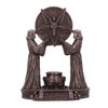 Nemesis Now Baphomet's Altar Figurine 18.5cm, Resin, Bronze, Baphomet Ornament,