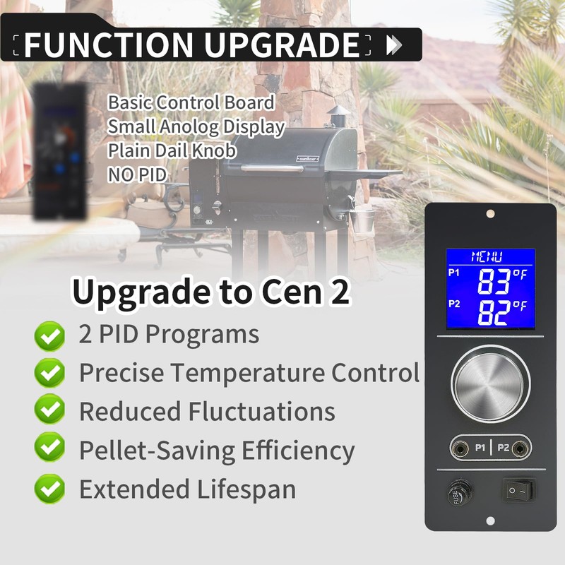 Gen 2 Retro Fit PID Controller Replacement for Camp Chef