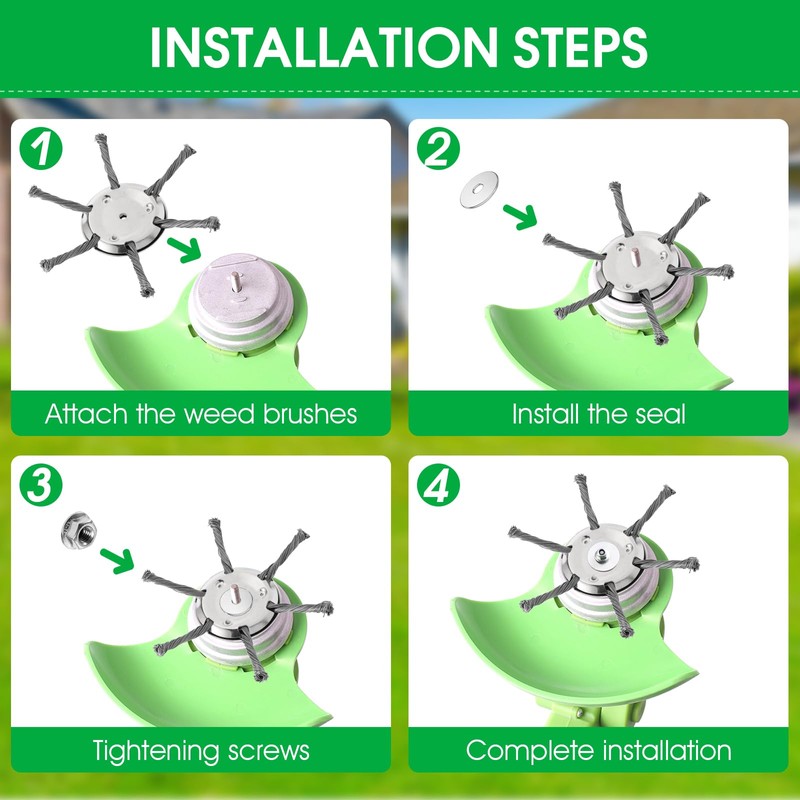 1PCS Weed Eater Blades String Trimmer Replacement Head 2025 New
