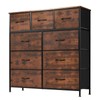 DUMOS Dresser for Bedroom, Storage Drawers, Fabric Storage Tower with