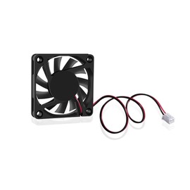 DORHEA Double Ball Bearing Fan 60x60x10mm DC 12V Brushless 6010 Fan Replacement Ball Bearing 60mm 10mm Cooling Fan DIY PC Computer Case Fan 2 Pin Case Fan (4 Pcs