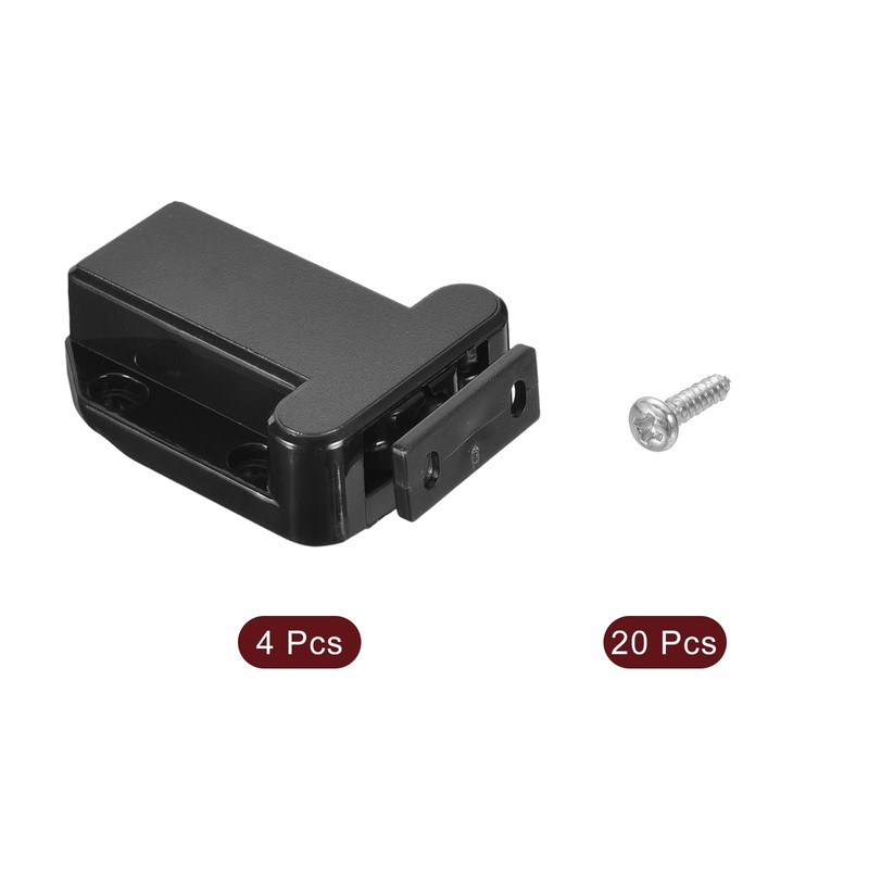 sourcing map Push Latch Touch Latch 4Pcs Push to Open
