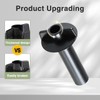 2PCS Improved Trunk Trim Panel Fastener Clip Screw Nut Compatible