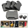 QINIZX 5 Packs Battery Wall Mount Storage Shelf Rack, Battery