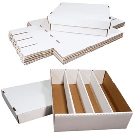 10-Pack • Monster 3200-count • Woodhaven Trading Firm Brand Trading/Gaming Card Storage Box (10)