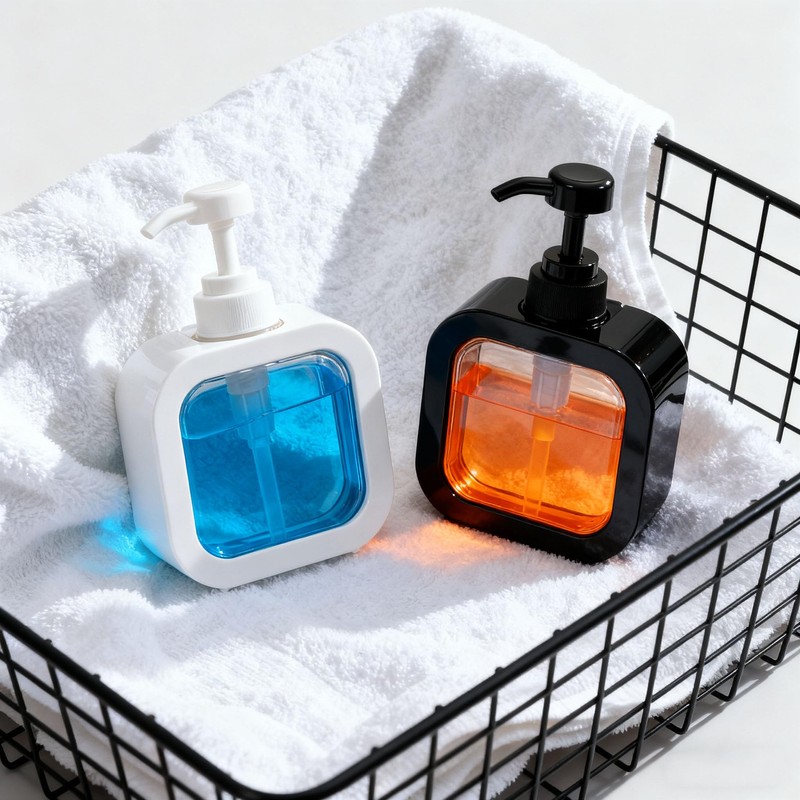 10oz Soap Dispenser, Plastic Leak-Proof, Refillable