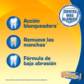 Pasta Dental Arm & Hammer Advance White Bicarbonato 121gr