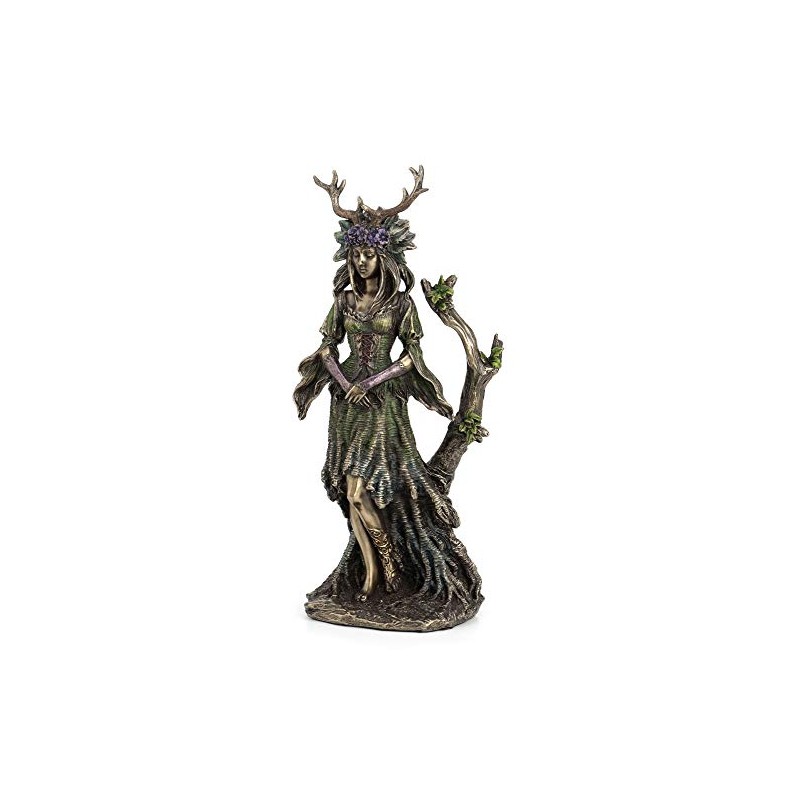 Veronese Design Guardian Goddess of The Trees Bronze Finished Statue