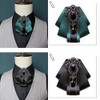 FYBownot Sparkly Bowtie, Unisex, Uniform Ribbon, Ribbon Tie, Pin +