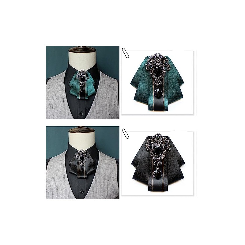FYBownot Sparkly Bowtie, Unisex, Uniform Ribbon, Ribbon Tie, Pin +