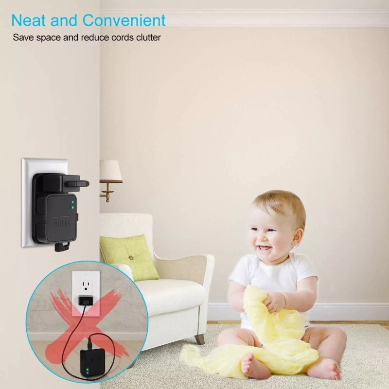 Blink 2X Outlet Wall Mount Fit For Blink Sync Module