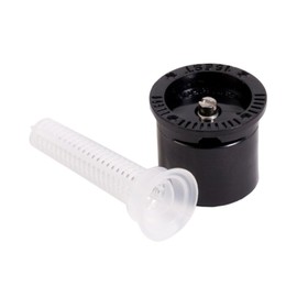 Rainbird plastic strip MPR nozzle with screen and end stripe pattern, 15 inches
